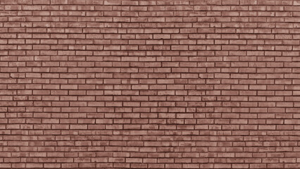 Expose brick brown for texture of old surface wall in color