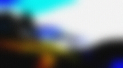 grainy gradient colorful background with abstract shape