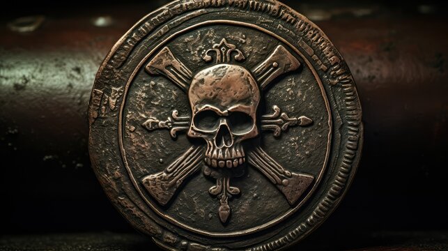 doubloon pirate coin