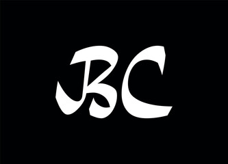 BC letter logo and monogram logo design
