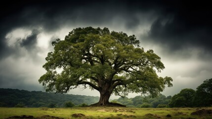Fototapeta premium color dark oak