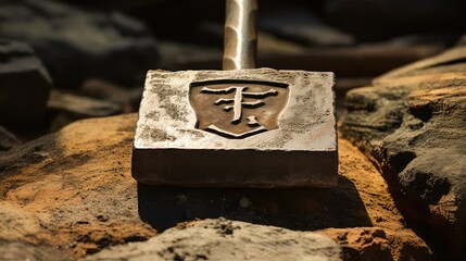 identity branding iron
