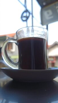 the black coffee