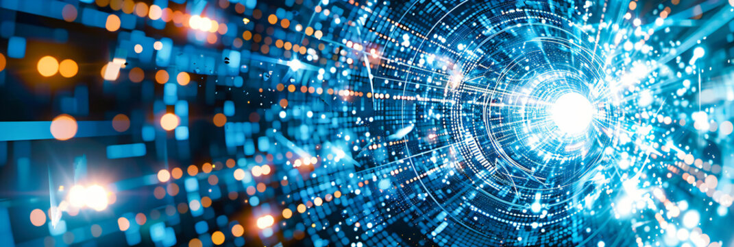 A network of digital veins, where the flow of information and the glow of technology merge in a vibrant display of connectivity, echoing the complexities of the modern cyber landscape