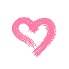 Hand Drawn Heart Brush