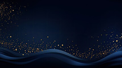 design navy blue and gold background