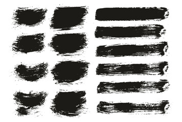 Hand Drawn Round Brush Thin Short Background & Straight Lines Mix Artist Brush High Detail Abstract Vector Background Mix Set 