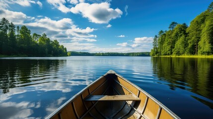 wves boating on a lake