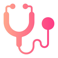 stethoscope gradient icon