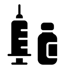 injection glyph icon