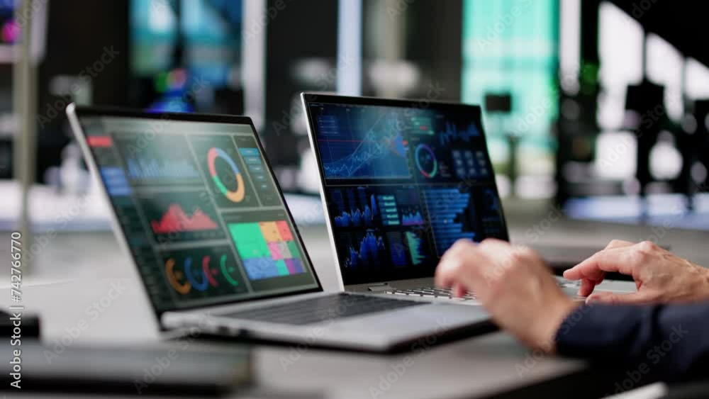 Aufkleber KPI Dashboard Data Analytics