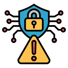 Secure Connection Icon Element For Design