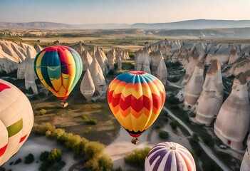 Fototapeta premium hot air balloon