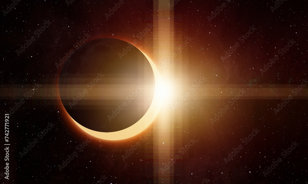 Aufkleber Solar Eclipse 