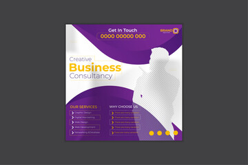 Creative Business marketing social media post template .fully editable instagram and facebook square post frame puzzle organic sale poster. 