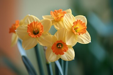 A homegrown narcissus daffodil.
