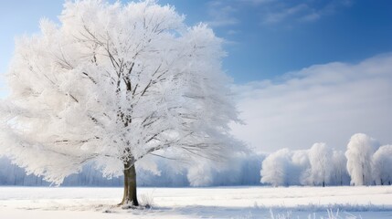 Fototapeta premium fireplace winter morning