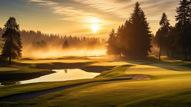 fairway morning golf