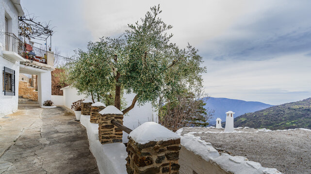 Capileira, beautiful Alpujarra village in Granada, Andalucia, Spain