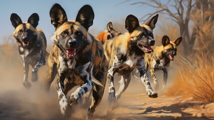 conservation african painted dogs