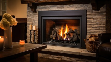 warmth gas log fireplace