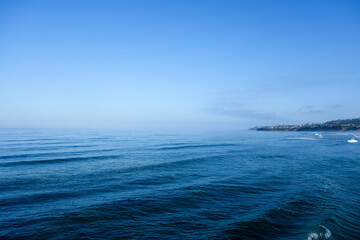 North side of Pacific Beach as seen fro Crystal Pier, San Diego, California