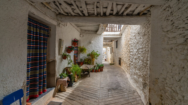 Capileira, beautiful Alpujarra village in Granada, Andalucia, Spain