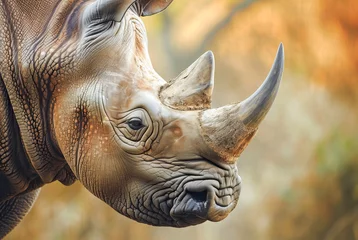 Foto op Canvas Black rhinoceros Diceros bicornis, World Wildlife Day  © João Macedo