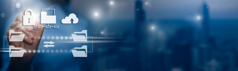  Online documentation database;  document management system DMS concept.  FTP (File Transfer...