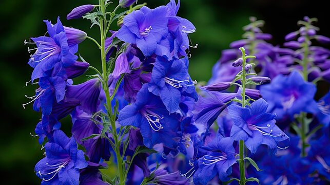 garden larkspur flower