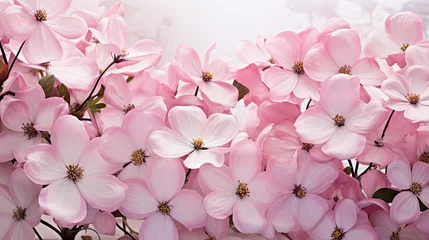 Foto op Plexiglas petals and pink flowers © PikePicture