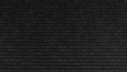 brick pattern black for interior floor and wall materials