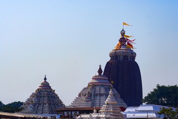 upper view of temple 19 feb 2024,Shree Jagannatha Temple Puri , odisha , india