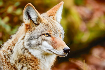 Fototapeta premium Coyote Canis latrans, World Wildlife Day, March 