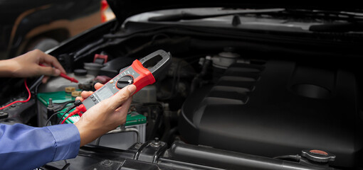 Auto mechanic Check batteries, repair, and replace engine parts.	