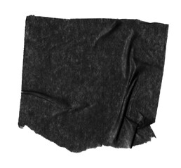 Klebestreifen Hintergrund in schwarz - Klebeband mit Knicken
