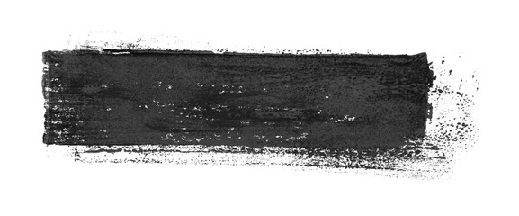 Grunge Streifen in schwarz als Banner mit Textfreiraum - obrazy, fototapety, plakaty