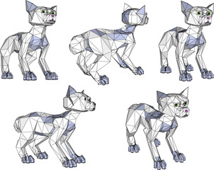 vector sketch illustration design drawing robot dog