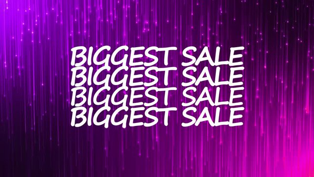 BIGGEST SALE