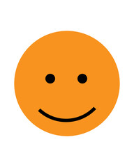 Fototapeta premium Smiley Gelb 