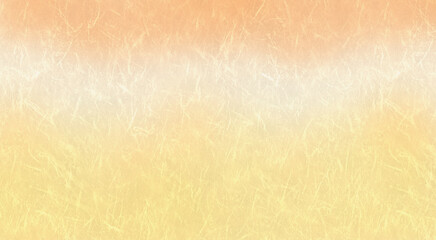 透明感のある色で季節を表した繊維質の和紙の背景、秋、新年用