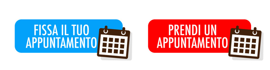 Fissa il tuo appuntamento / prendi un appuntamento