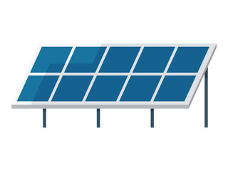 Solar energy vector illustration. The use alternative energy sources is effective way to reduce environmental impact The generator sector is embracing eco friendly practices to promote sustainable