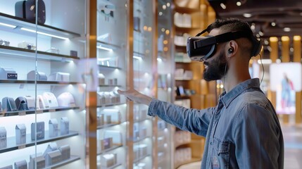 Augmented Reality in Retail, Revolutionizing the Shopping Experience with Immersive Tech