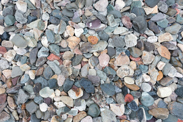 Pebbles in Llandudno Beach