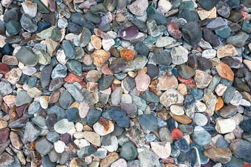 Pebbles in Llandudno Beach