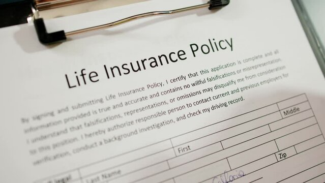 Applying For Life Insurance