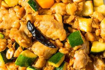 Chinese Stir Fry Kung Pao Chicken