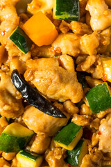 Chinese Stir Fry Kung Pao Chicken