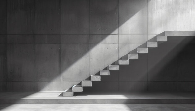 minimalist architecture detail with light and shadow